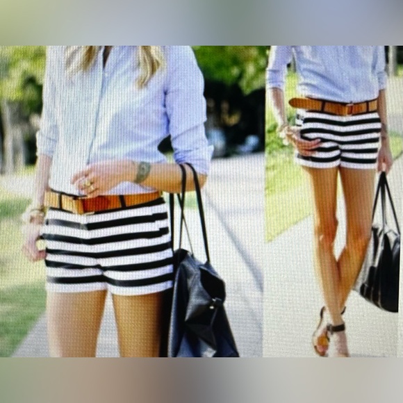 Gap shorts, horizontal striped, NWT, size 16. - Picture 2 of 6